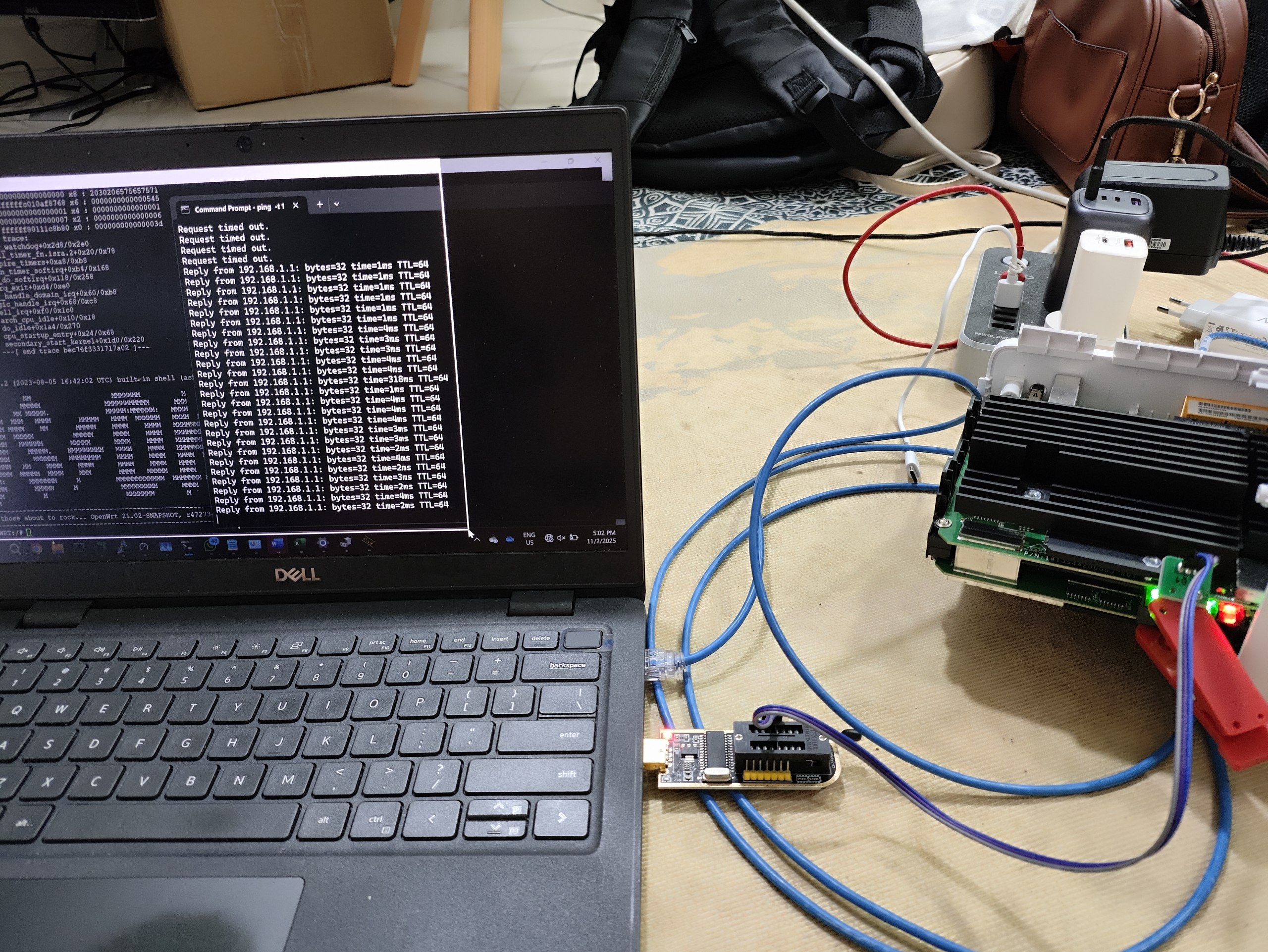 UART Setup Banner